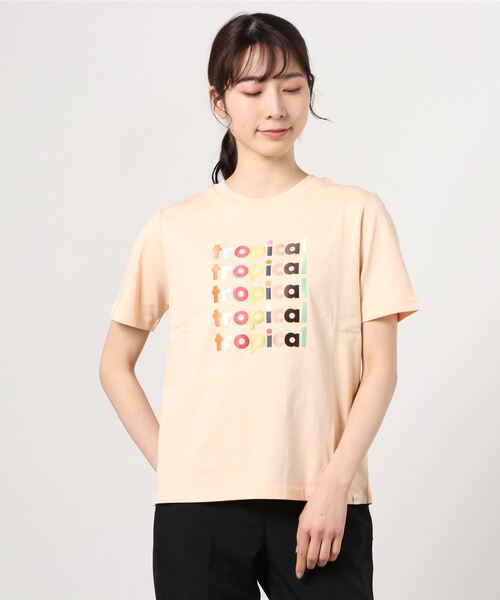 MAISON SCOTCH(メゾンスコッチ)の「プリントアートワーク Tシャツ【161713】(Tシャツ/カットソー・レディース・シャーベット/オフホワイト・X-SMALL/MEDIUM/SMALL)」の2枚目の写真