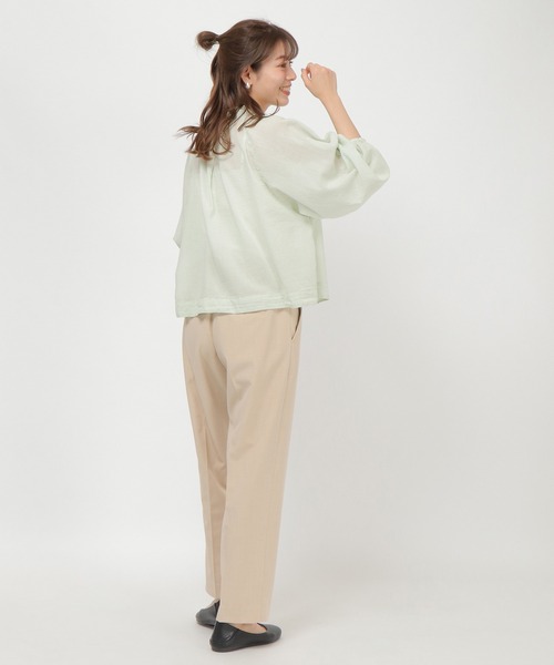 LBC(エルビーシー)の「TRセンターシームパンツ(その他パンツ・レディース・ベージュ/ミント/ライトパープル・M/L)」の14枚目の写真