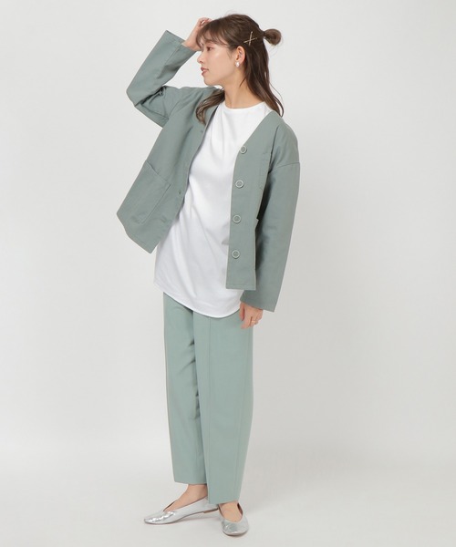 LBC(エルビーシー)の「TRセンターシームパンツ(その他パンツ・レディース・ベージュ/ミント/ライトパープル・M/L)」の16枚目の写真