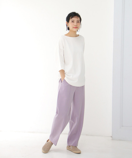 LBC(エルビーシー)の「TRセンターシームパンツ(その他パンツ・レディース・ベージュ/ミント/ライトパープル・M/L)」の21枚目の写真