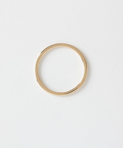 JUICY ROCK（ジューシーロック）の「CYCRO/K10YG ベーシックリング（リング・レディース・ゴールド・#13/#9/#11）」の3枚目の写真