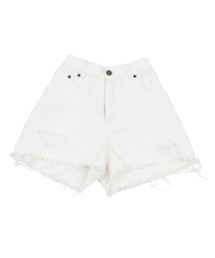 PUNYUS | ダメージデニムショートパンツ(デニムパンツ)