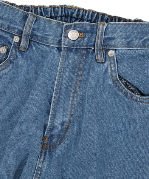 SPINNS（スピンズ）の「デニムテーパードパンツ（その他パンツ・レディース・ブルー/ブラック系その他/ブルー系その他・ONESIZE）」の14枚目の写真