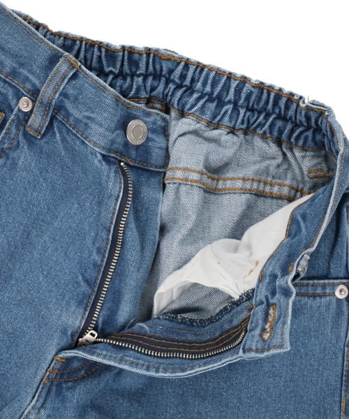 SPINNS（スピンズ）の「デニムテーパードパンツ（その他パンツ・レディース・ブルー/ブラック系その他/ブルー系その他・ONESIZE）」の15枚目の写真