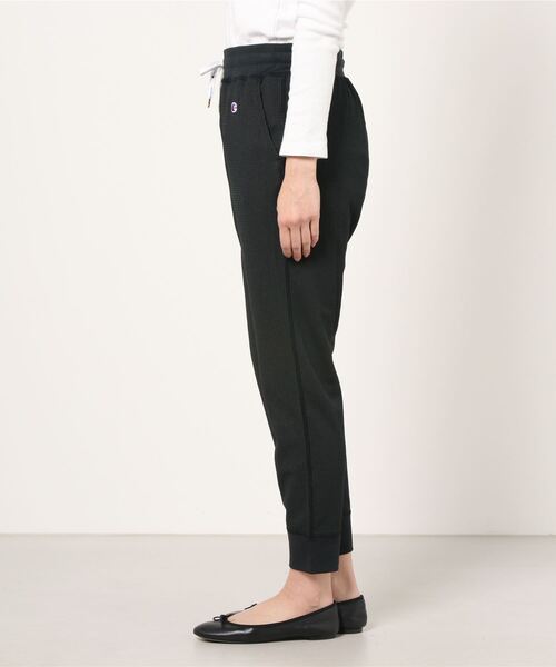 Champion（チャンピオン）の「チャンピオン LONG PANT（スウェットパンツ・レディース・ブラック/ネイビー・L/M）」の3枚目の写真
