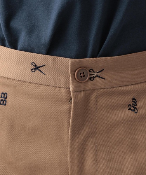 GLOBAL WORK(グローバルワーク)の「BLIND BARBER刺繍パンツ/940144(その他パンツ・メンズ・ネイビー/ブラウン・MEDIUM/LARGE)」の8枚目の写真