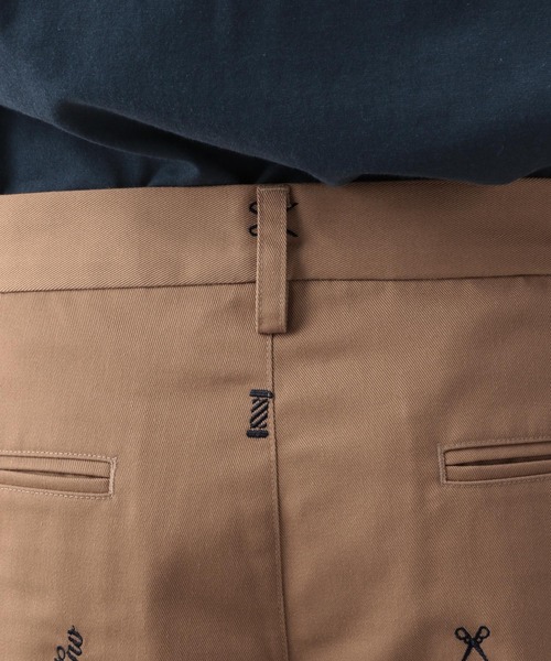 GLOBAL WORK(グローバルワーク)の「BLIND BARBER刺繍パンツ/940144(その他パンツ・メンズ・ネイビー/ブラウン・MEDIUM/LARGE)」の11枚目の写真