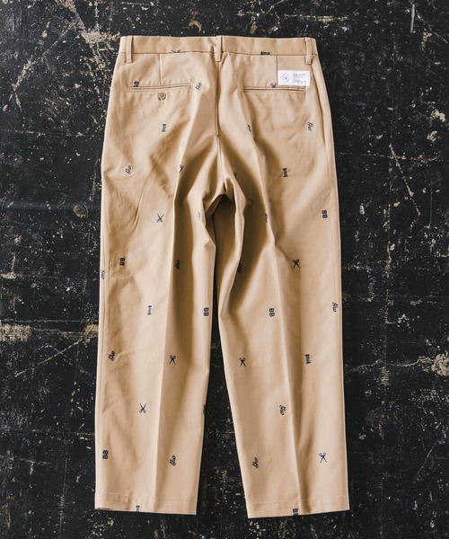 GLOBAL WORK(グローバルワーク)の「BLIND BARBER刺繍パンツ/940144(その他パンツ・メンズ・ネイビー/ブラウン・MEDIUM/LARGE)」の19枚目の写真