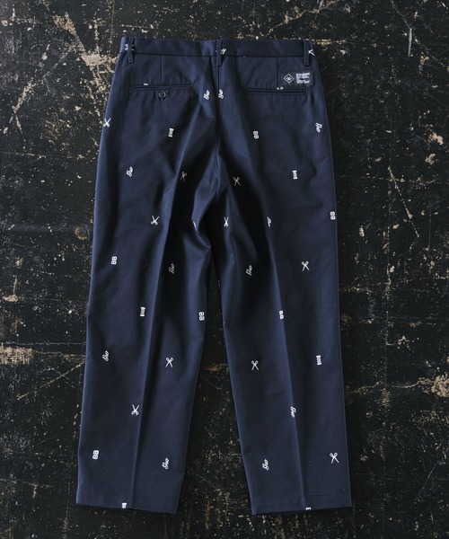 GLOBAL WORK(グローバルワーク)の「BLIND BARBER刺繍パンツ/940144(その他パンツ・メンズ・ネイビー/ブラウン・MEDIUM/LARGE)」の12枚目の写真