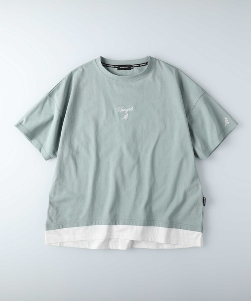 KANGOL（カンゴール）の「【KANGOL】バックデザインＴシャツ（Tシャツ/カットソー・レディース・ライトベージュ/ライム/ブラック・M/L）」の15枚目の写真