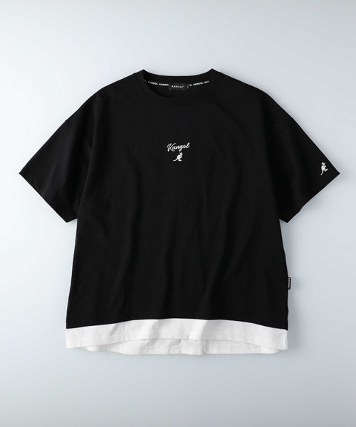 KANGOL（カンゴール）の「【KANGOL】バックデザインＴシャツ（Tシャツ/カットソー・レディース・ライトベージュ/ライム/ブラック・M/L）」の11枚目の写真