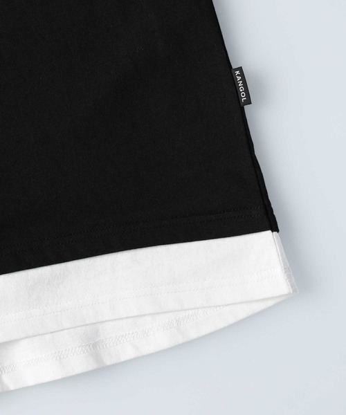 KANGOL（カンゴール）の「【KANGOL】バックデザインＴシャツ（Tシャツ/カットソー・レディース・ライトベージュ/ライム/ブラック・M/L）」の9枚目の写真