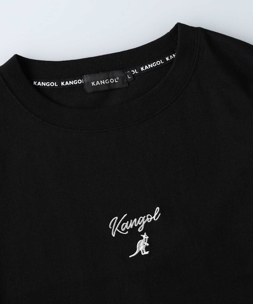 KANGOL（カンゴール）の「【KANGOL】バックデザインＴシャツ（Tシャツ/カットソー・レディース・ライトベージュ/ライム/ブラック・M/L）」の10枚目の写真