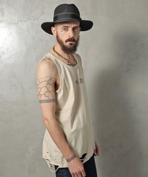 GALLIS ADDICTION | GA DAMAGE TANK TOP/ダメージ タンクトップ(タンクトップ)