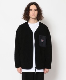 BEN DAVIS/WHITE LABEL | BENDAVIS/ベンデイビス/シープボアジップカーディガン/BOA ZIP CARDIGAN(ブルゾン)