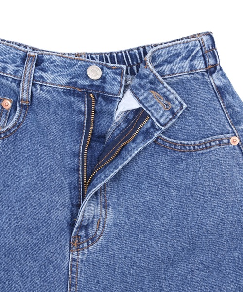 Figments（フィグメンツ）の「ボーイズデニムショーパン（デニムパンツ・レディース・ブラック/インディゴブルー/ブルー系その他・MEDIUM/SMALL）」の8枚目の写真