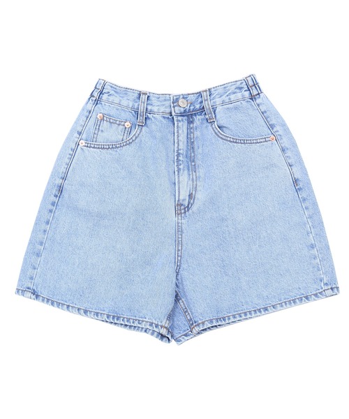 Figments（フィグメンツ）の「ボーイズデニムショーパン（デニムパンツ・レディース・ブラック/インディゴブルー/ブルー系その他・MEDIUM/SMALL）」の12枚目の写真