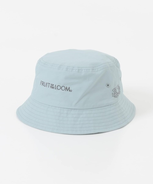 FRUIT OF THE LOOM（フルーツオブザルーム）の「『別注』FRUIT OF THE LOOM×DOORS　 刺繍バケットハット（ハット・メンズ・ブラック/ベージュ/ブルー/カーキ・ONE）」の6枚目の写真