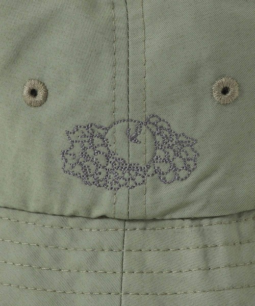 FRUIT OF THE LOOM（フルーツオブザルーム）の「『別注』FRUIT OF THE LOOM×DOORS　 刺繍バケットハット（ハット・メンズ・ブラック/ベージュ/ブルー/カーキ・ONE）」の13枚目の写真