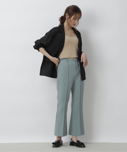 FREE'S MART（フリーズマート）の「カルゼカットソーフレアパンツ（その他パンツ・レディース・ピンク/ブラック/ブルー・SMALL/MEDIUM）」の19枚目の写真