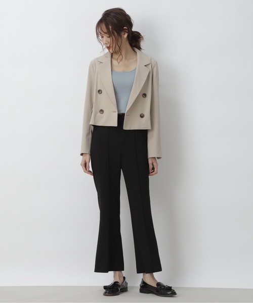 FREE'S MART（フリーズマート）の「カルゼカットソーフレアパンツ（その他パンツ・レディース・ピンク/ブラック/ブルー・SMALL/MEDIUM）」の17枚目の写真