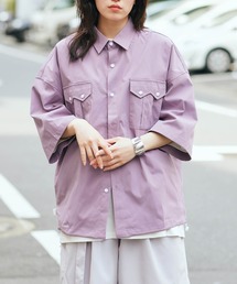 KGFR | 直営店・WEB限定 KGFR(カガフリ)OXショートスリーブシャツ/半袖シャツ/オックスフォード(シャツ/ブラウス)