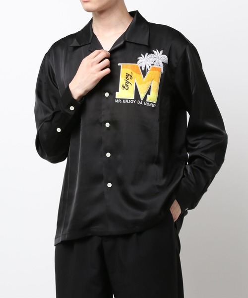 M.E.D.M（エムイーディーエム）の「M.E.D.M(エムイーディーエム)/ワッペンシャツ/Coconuts Shirt(MEDM)（シャツ/ブラウス・メンズ・ブラック・X-LARGE/LARGE）」の5枚目の写真