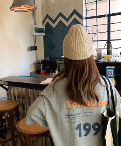 meJane（ミージェーン）の「1997バックプリントロゴビッグシルエットTシャツ【ZOZOTOWN限定】（Tシャツ/カットソー・レディース・ホワイト/グレー・FREE）」の12枚目の写真