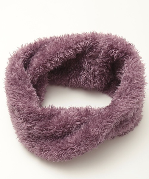 チチカカ（チチカカ）の「ボアクロスヘアバンド（ヘアバンド・レディース・ベージュ/パープル/ライトグリーン・FREE）」の11枚目の写真