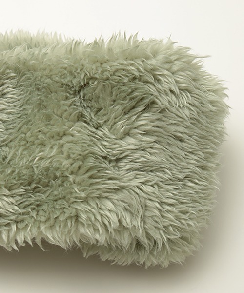 チチカカ（チチカカ）の「ボアクロスヘアバンド（ヘアバンド・レディース・ベージュ/パープル/ライトグリーン・FREE）」の13枚目の写真