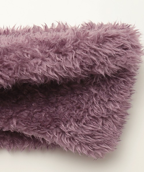 チチカカ（チチカカ）の「ボアクロスヘアバンド（ヘアバンド・レディース・ベージュ/パープル/ライトグリーン・FREE）」の14枚目の写真