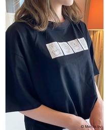 dazzlin×miffyマーチングラインTシャツ