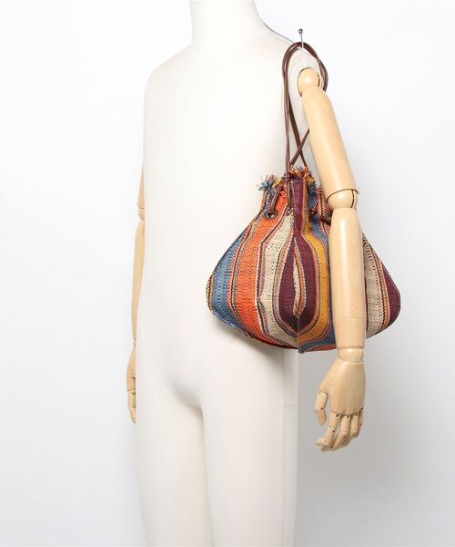 EleSac（エルサック）の「/Ele’Sac/Raffia Sheet BAG（ハンドバッグ・レディース・イエロー・FREE）」の5枚目の写真