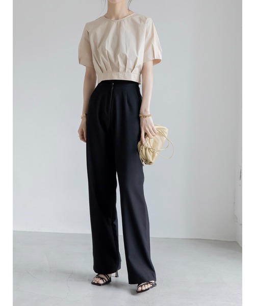 amel（エイメル）の「バックリボンブラウス（シャツ/ブラウス・レディース・ベージュ・FREE）」の7枚目の写真