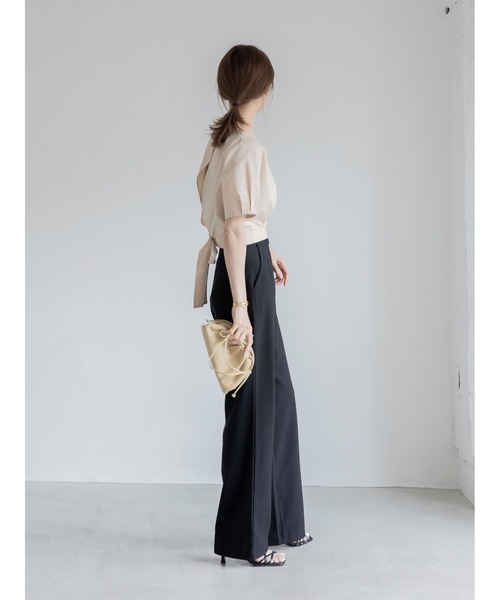 amel（エイメル）の「バックリボンブラウス（シャツ/ブラウス・レディース・ベージュ・FREE）」の10枚目の写真