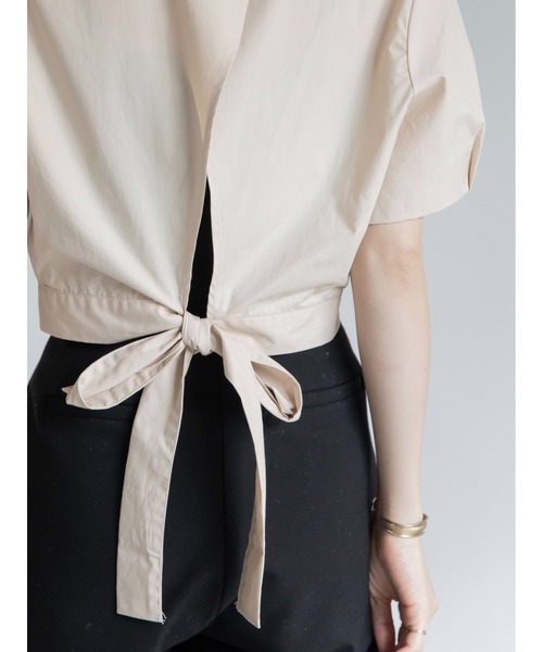 amel（エイメル）の「バックリボンブラウス（シャツ/ブラウス・レディース・ベージュ・FREE）」の14枚目の写真