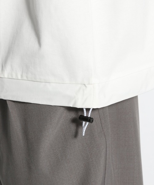 niko and...(ニコアンド)の「デザインポケットドロストTシャツ(Tシャツ/カットソー・メンズ・ブラック/オフホワイト/オレンジ/グリーン・MEDIUM/LARGE)」の17枚目の写真