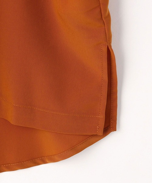 179/WG(イチナナキュウダブルジー)の「ボーリングシャツ(シャツ/ブラウス・レディース・サックスブルー/オレンジ/ネイビー・MEDIUM)」の9枚目の写真