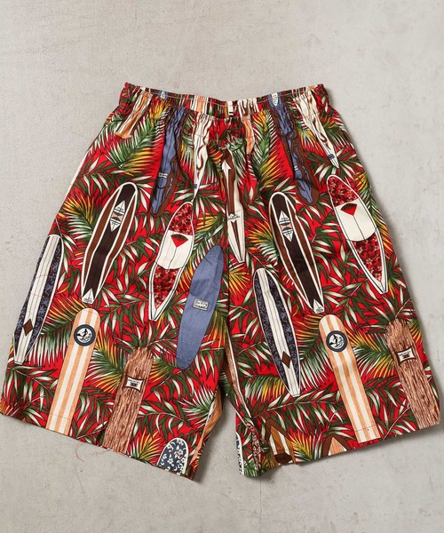 NO WAY(ノーウェイ)の「/RJC/USA MADE COTTON ALOHA SHORTS - コットンアロハショーツ(その他パンツ・メンズ・ブラック/ネイビー/ピンク系その他/スモークピンク・SMALL/MEDIUM)」の4枚目の写真
