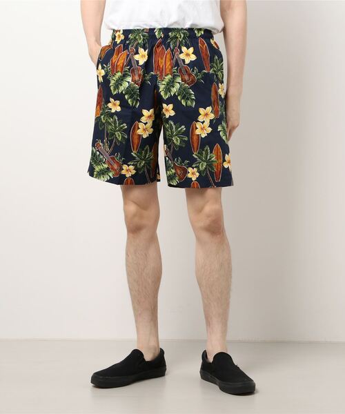 NO WAY(ノーウェイ)の「/RJC/USA MADE COTTON ALOHA SHORTS - コットンアロハショーツ(その他パンツ・メンズ・ブラック/ネイビー/ピンク系その他/スモークピンク・SMALL/MEDIUM)」の9枚目の写真