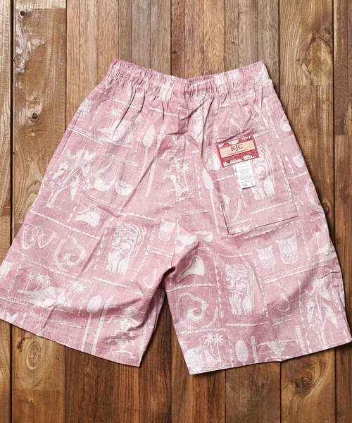 NO WAY(ノーウェイ)の「/RJC/USA MADE COTTON ALOHA SHORTS - コットンアロハショーツ(その他パンツ・メンズ・ブラック/ネイビー/ピンク系その他/スモークピンク・SMALL/MEDIUM)」の7枚目の写真