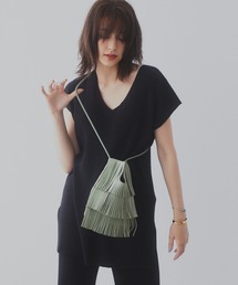 Ezick | リブVネックベスト(Tシャツ/カットソー)