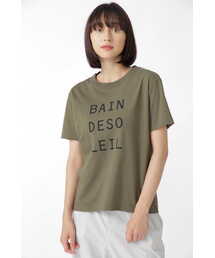 human woman | ◆ラスティック天竺・ロゴＴ(Tシャツ/カットソー)