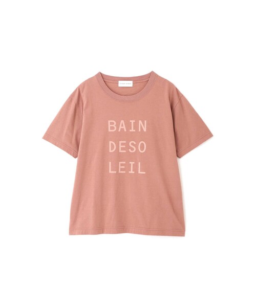 human woman（ヒューマンウーマン）の「◆ラスティック天竺・ロゴＴ（Tシャツ/カットソー・レディース・ピンク/ホワイト/カーキ・MEDIUM）」の11枚目の写真