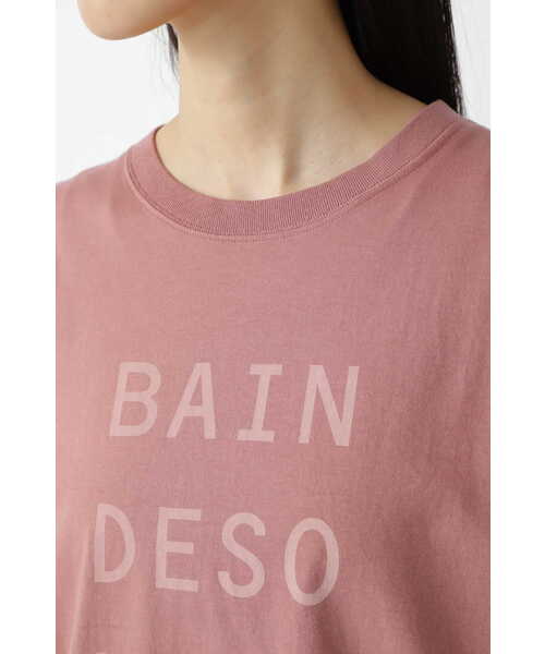 human woman（ヒューマンウーマン）の「◆ラスティック天竺・ロゴＴ（Tシャツ/カットソー・レディース・ピンク/ホワイト/カーキ・MEDIUM）」の15枚目の写真