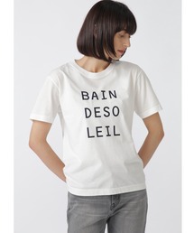 human woman | ◆ラスティック天竺・ロゴＴ(Tシャツ/カットソー)