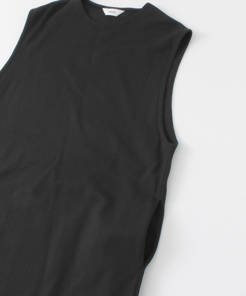 unify(ユニファイ)の「UNIFY Dry Cotton Nylon SHORT-SLEEVE ONE-PIECE(ワンピース・レディース・ブラック・ONE)」の7枚目の写真