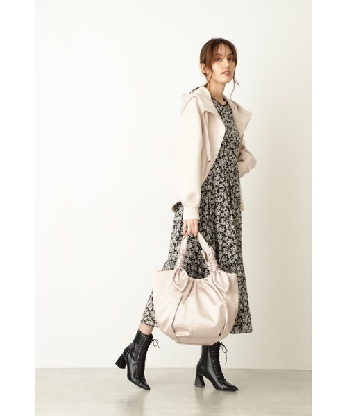 【美品】JILLSTUART シアフローレッツワンピース ブラック　2 JILL STUART（ジルスチュアート）の「◇【WEB限定 サイズ：4