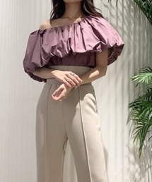 SNIDEL | オフショルボリュームブラウス(シャツ/ブラウス)