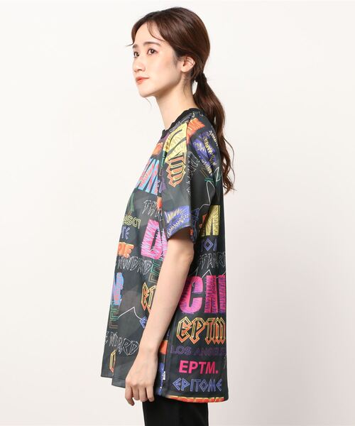 EPTM（エピトミ）の「『EPTM.』ALL CITY TEE（Tシャツ/カットソー・レディース・ブラック・MEDIUM/LARGE）」の2枚目の写真